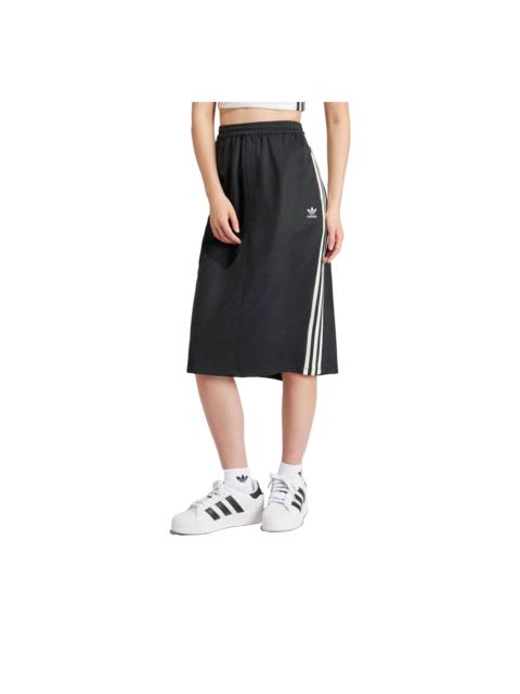 adidas (WMNS) adidas 3-Stripes Skirt 'Black White' IR6101
