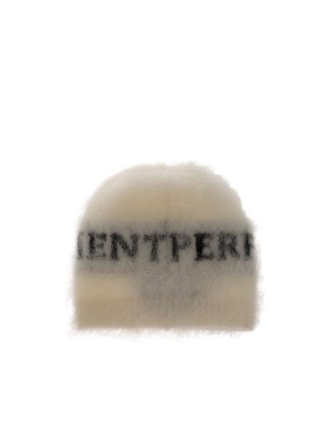 PERFECT MOMENT mohair blend logo beanie