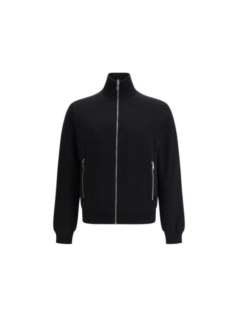 Prada Prada Reversible Wool and Re-Nylon Jacket — Black