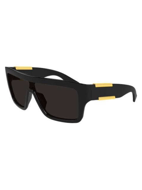 Bottega Veneta PANTOSCOPIC ANGLE SUNGLASSES (BLACK/GREY)