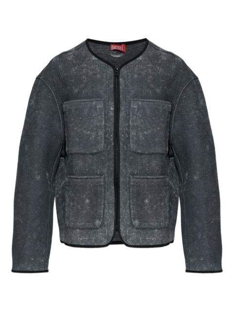 Diesel pocket-patch jacket