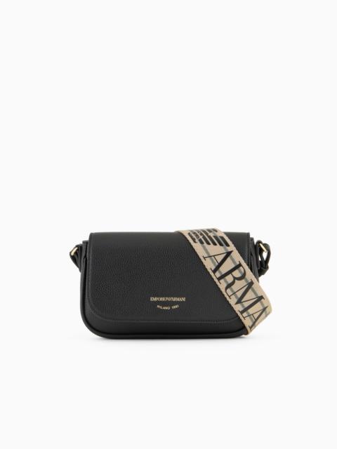 EMPORIO ARMANI DEER-PRINT MINI BAG WITH SHOULDER STRAP