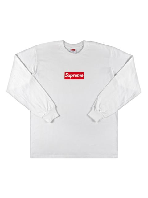 Supreme Box Logo Long-Sleeve Tee 'White'