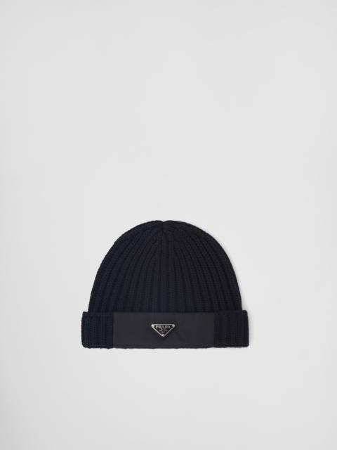 Wool and Re-Nylon beanie
