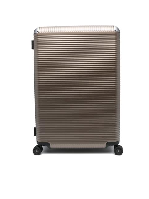 FPM Milano panelled aluminium suitcase