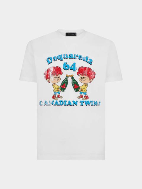 DSQUARED2 DSQUARED2 CANADIAN TWINS COOL FIT T-SHIRT