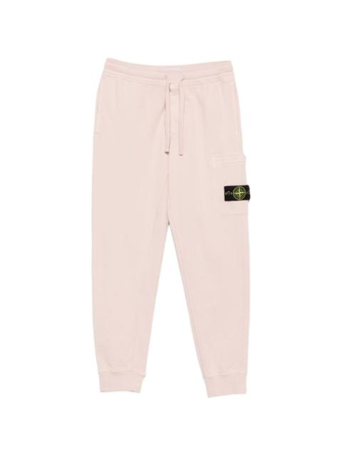 Stone Island logo-patch cargo track pants