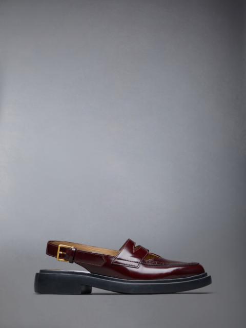 Thom Browne Spazzolato Slingback Penny Loafer