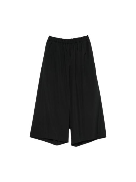Comme Des Garçons Wool wide-leg trousers