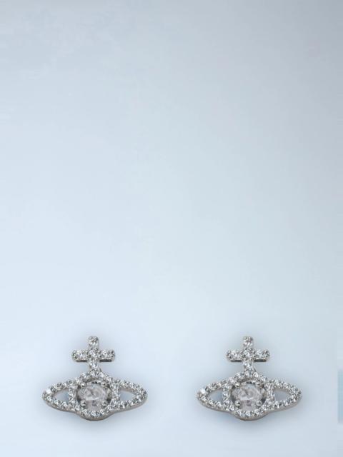 Vivienne Westwood Olympia Cubic Zirconia Stud Earrings
