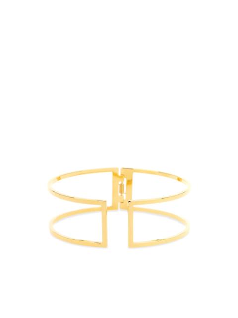 ELISABETTA FRANCHI circular logo necklace