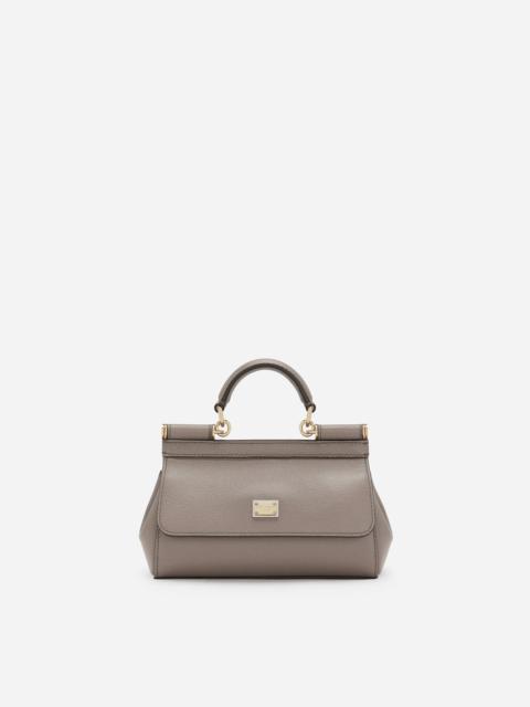 Dolce & Gabbana Mini Sicily handbag in dauphine calfskin