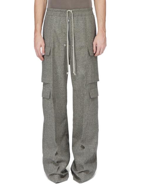 Rick Owens Cargobelas Twisted Wool Pants