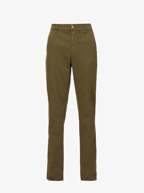 Easy Alvin regular-fit organic stretch-cotton trousers