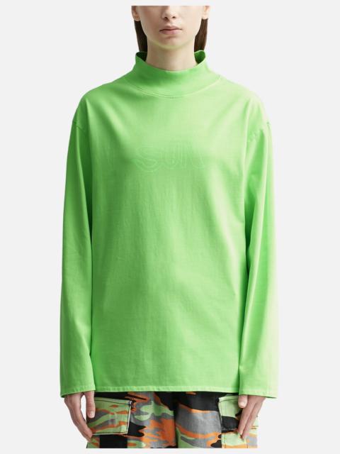 ERL UNISEX MOCK NECK T-SHIRT