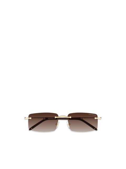 Montblanc rectangle sunglasses