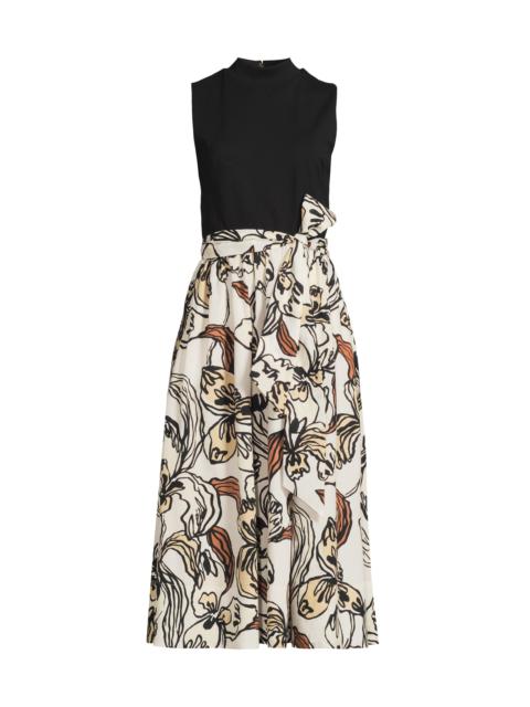 Lilly Pulitzer Women's Prima Printed Sleeveless Midi-Dress - Coconut Oversized Irisistable