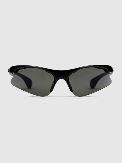 GUCCI Mask-shaped sunglasses