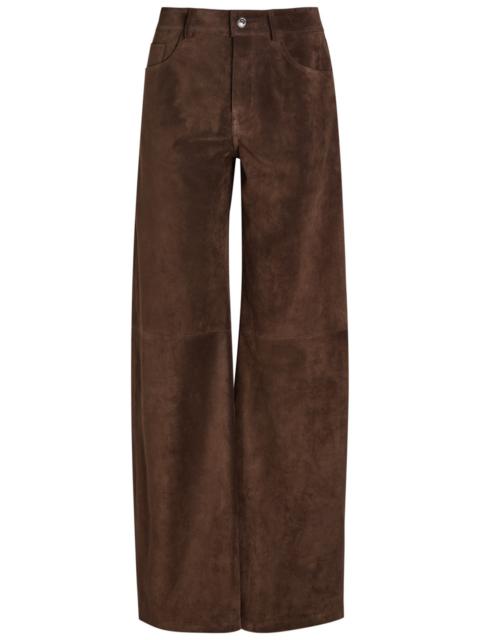 armarium Armarium Luke Wide-leg Suede Trousers