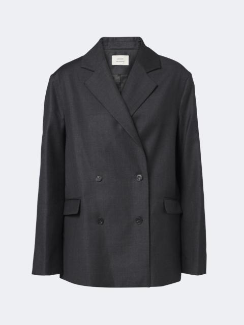 Loulou de Saison Donau double-breasted virgin wool blazer