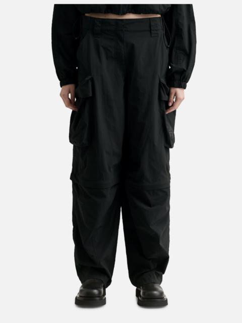 alexanderwang.t BIG POCKET KNEE ZIP CARGO PANTS