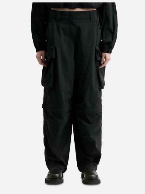 BIG POCKET KNEE ZIP CARGO PANTS