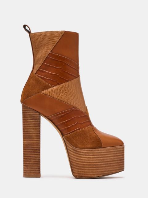STEVE MADDEN SEMONA VINTAGE TAN PATCHWORK