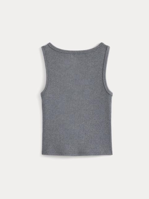 EVERLANE EFFORTLESS RIB BOATNECK TANK