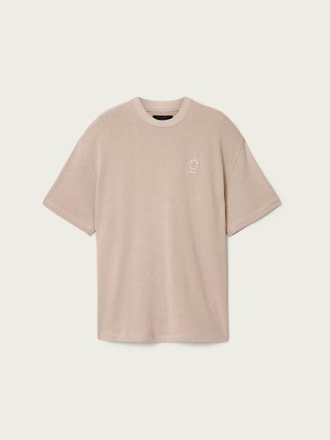 ALLSAINTS HAVEN EMBROIDERED LOGO OVERSIZED T-SHIRT