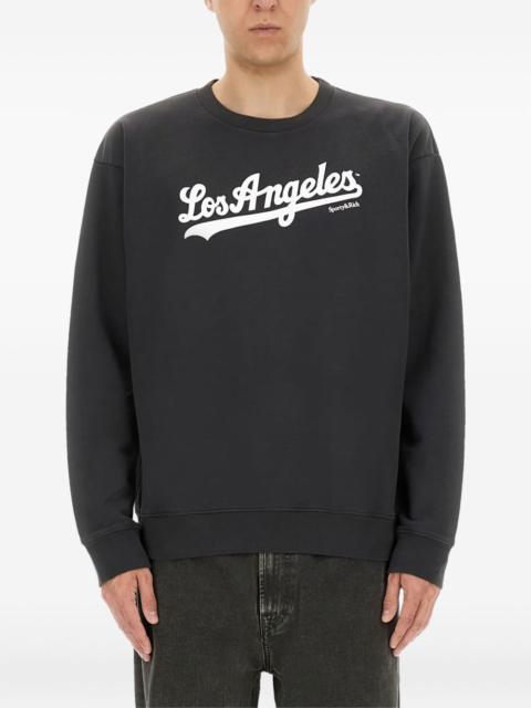 Sporty & Rich x The LA Dodgers printed logo sweatshirt