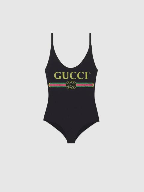 GUCCI Sparkling swimsuit with Gucci logo