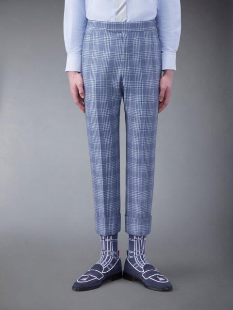 Thom Browne Prince of Wales Classic Backstrap Trouser