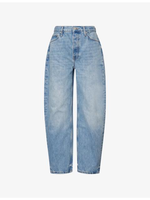 ANINE BING Fritz Barrel-Leg Denim Jeans