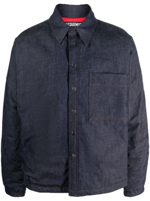 JACQUEMUS La Surchemise de Nîmes overshirt