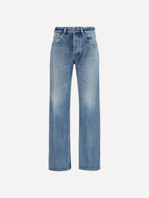 BALENCIAGA Straight-leg denim Jeans