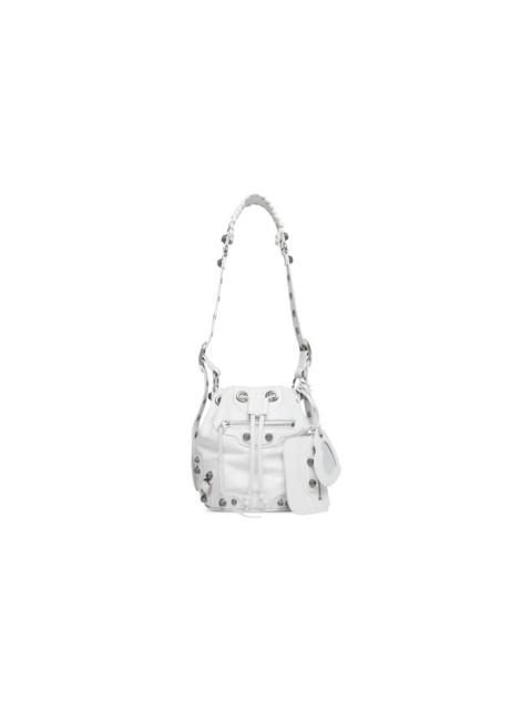 Women's Le Cagole Xs Bucket Bag  in Off White