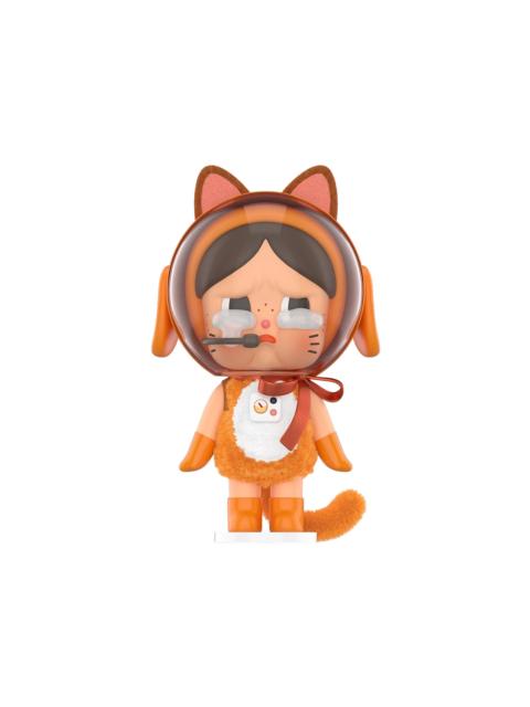 POP MART Pop Mart Crybaby Space Cat Figure Orange