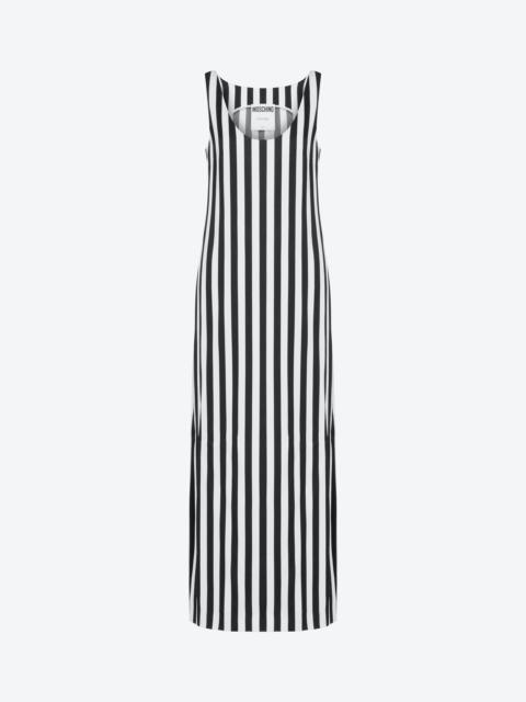 Moschino ARCHIVE STRIPES CADY DRESS