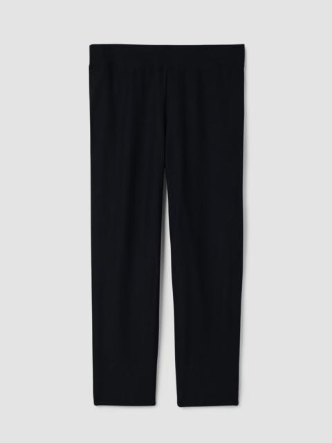 EILEEN FISHER Washable Stretch Crepe Slim Pant