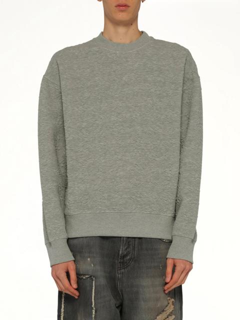 AMIRI MA Quad Oversized Sweatshirt in Stone