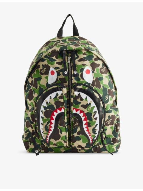 A BATHING APE® ABC Camo Shark Woven Daypack