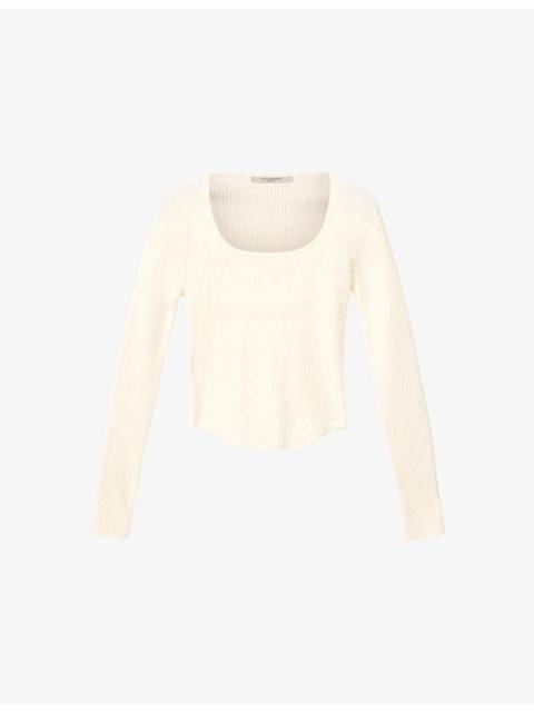 ALLSAINTS Hally Slim-Fit Knitted Top