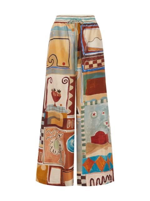 ALÉMAIS Michelle Silk Pant