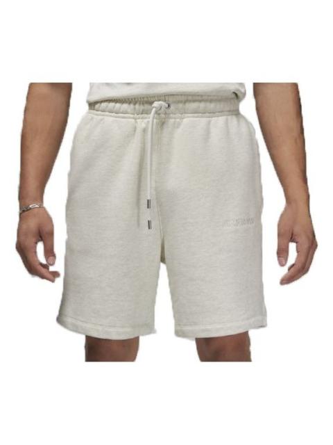 Jordan Air Jordan Wordmark Fleece Shorts 'Oatmeal Heather' FJ0701-141