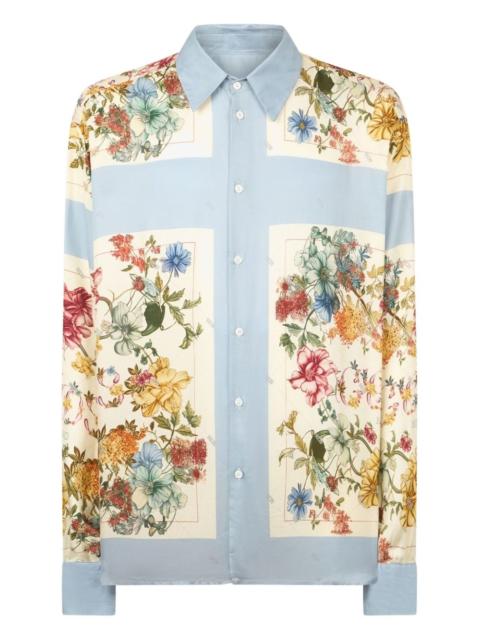 GCDS floral-print shirt