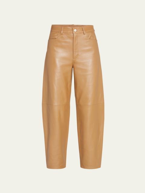 WANDLER Chamomile Leather Jeans