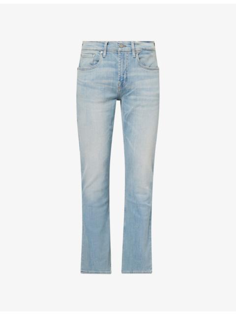 7 For All Mankind The Straight Mi-Rise Denim Jeans