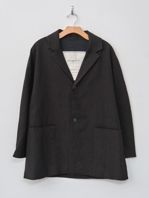 Toogood The Fishmonger Jacket - Textured Canvas Umber
