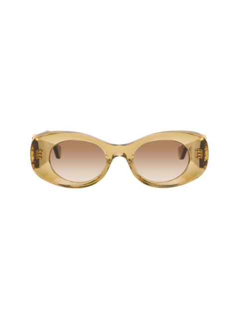 Loewe Brown Anagram Sunglasses