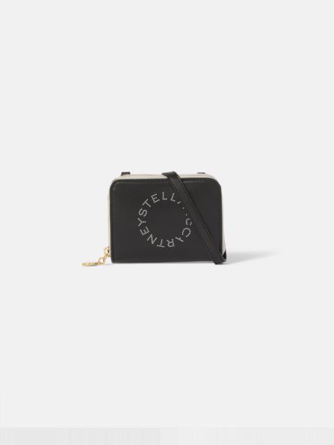 Stella McCartney Logo Zip Strap Cardholder